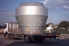 Transporte e montagem no cliente